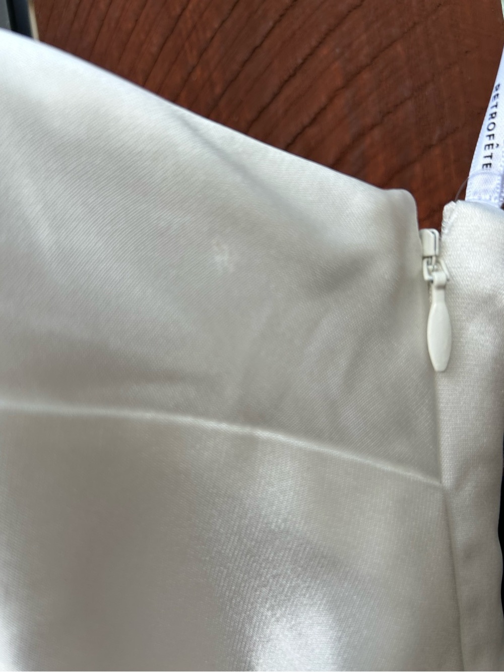 Retrofete Wendi Strapless Maxi Dress size XS white NWT - Picture 4 of 10
